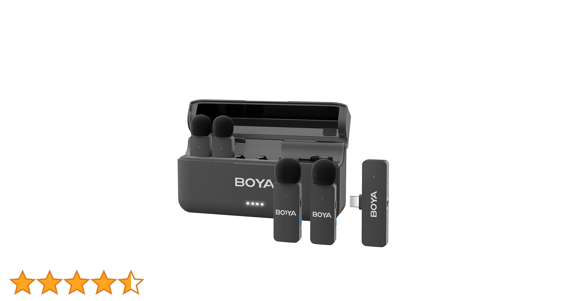 BOYA ワイヤレスマイクセット Amazon.co.jp: BOYA BY-V2ワイヤレスマイク ピンマイク 360°全